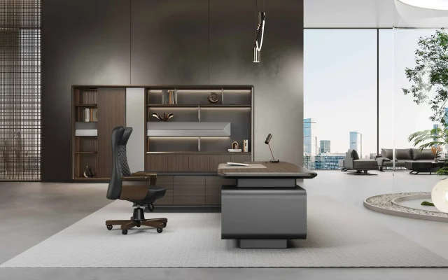 HRN · Haoran Series Premium Intelligent Executive Office Furniture Suite Overall Description